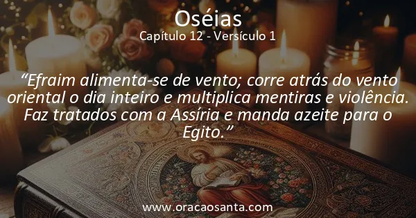 Oseias 12:1