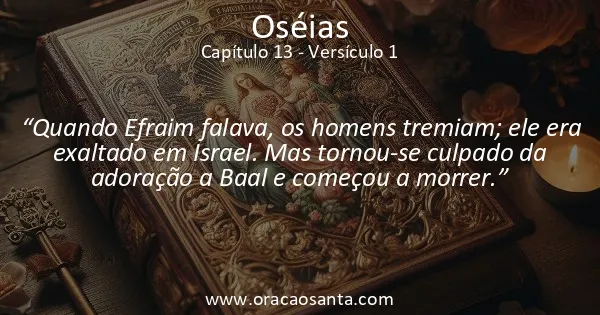 Oseias 13:1