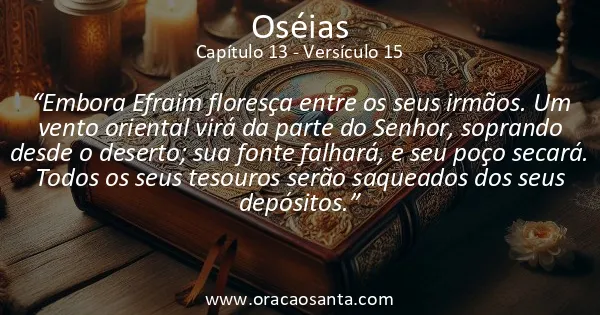 Oseias 13:15