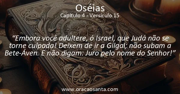 Oseias 4:15