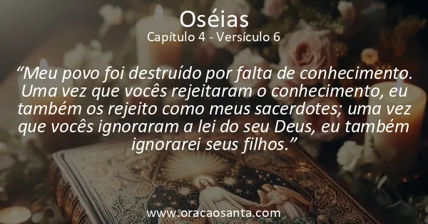 Oseias 4:6