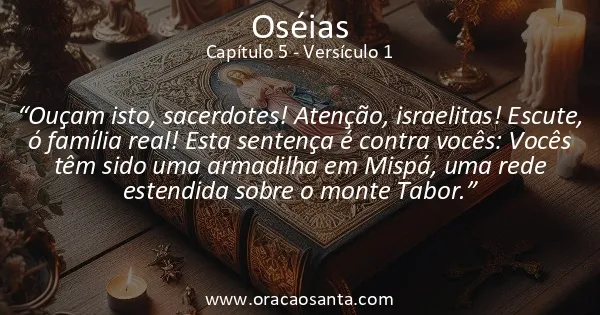 Oseias 5:1