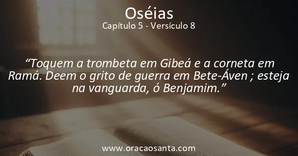 Oseias 5:8