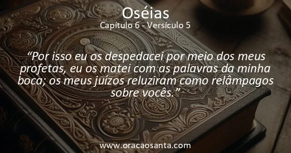 Oseias 6:5