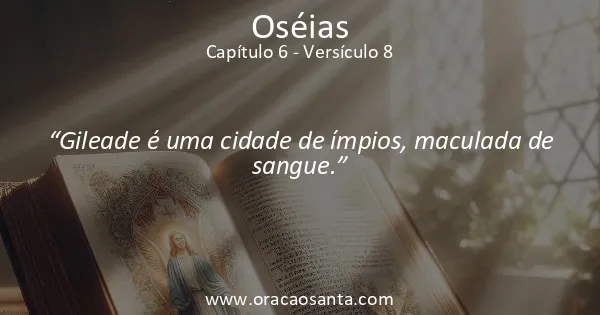 Oseias 6:8