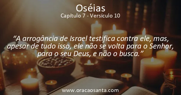 Oseias 7:10