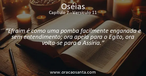 Oseias 7:11