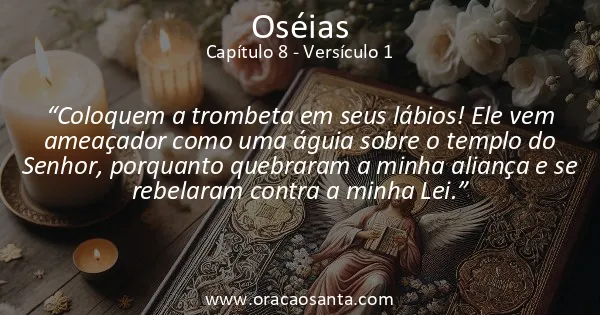 Oseias 8:1
