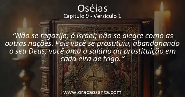 Oseias 9:1