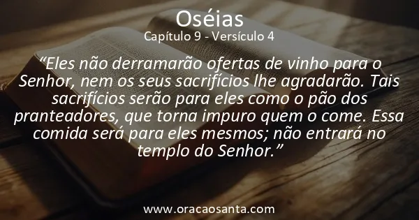 Oseias 9:4