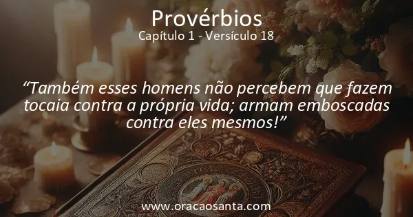 Provérbios 1:18
