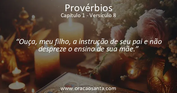 Provérbios 1:8