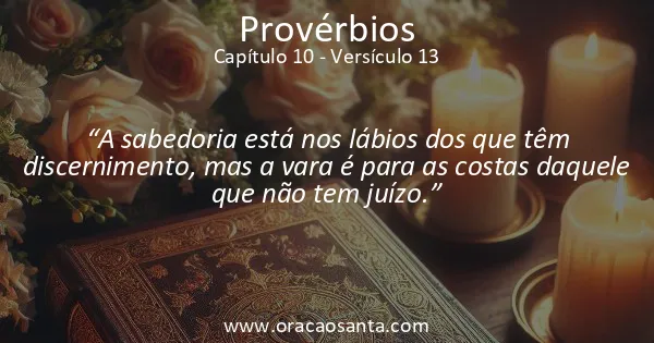 Provérbios 10:13