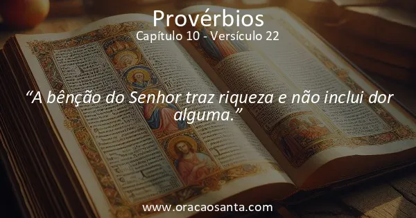 Provérbios 10:22