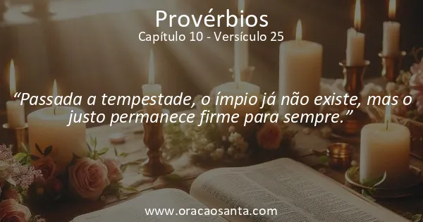 Provérbios 10:25