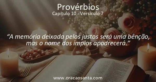 Provérbios 10:7