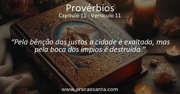Provérbios 11:11