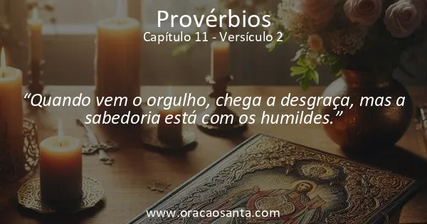 Provérbios 11:2