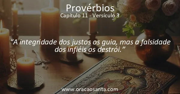 Provérbios 11:3