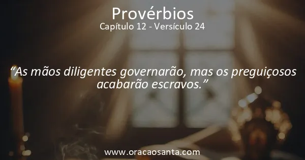 Provérbios 12:24