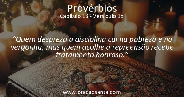 Provérbios 13:18