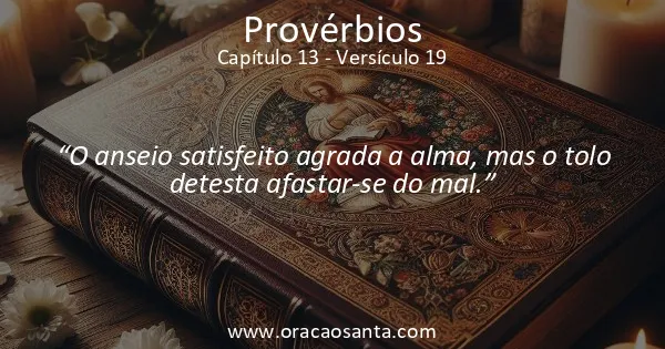 Provérbios 13:19