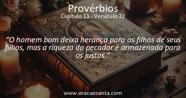 Provérbios 13:22