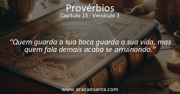 Provérbios 13:3