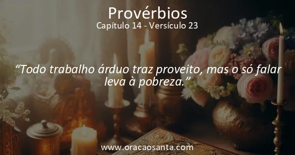Provérbios 14:23