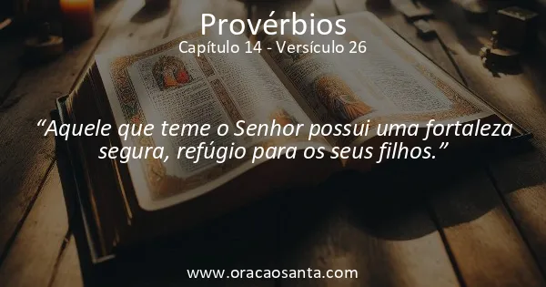 Provérbios 14:26