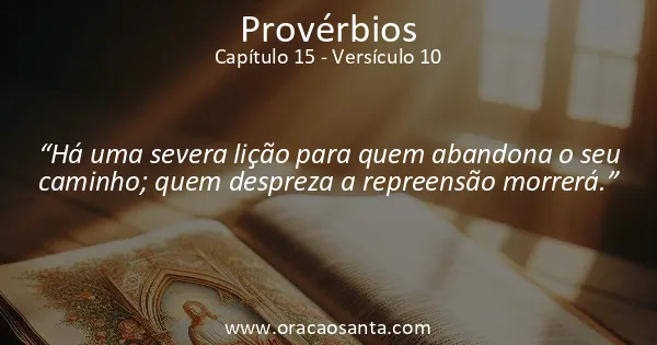 Provérbios 15:10