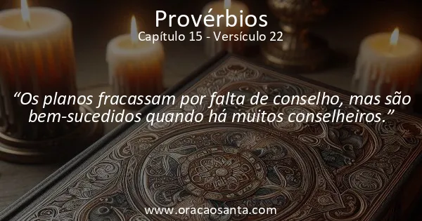 Provérbios 15:22