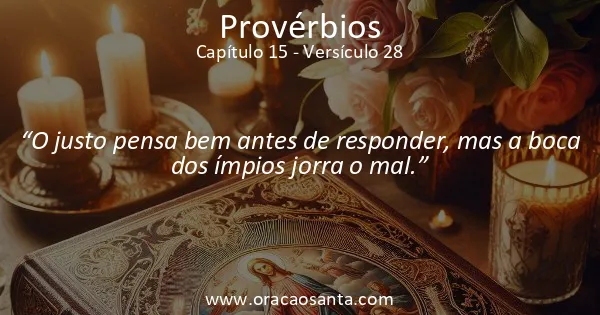 Provérbios 15:28