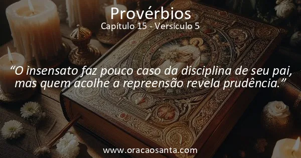 Provérbios 15:5