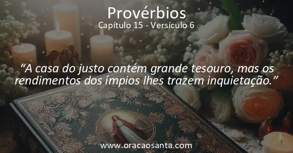 Provérbios 15:6