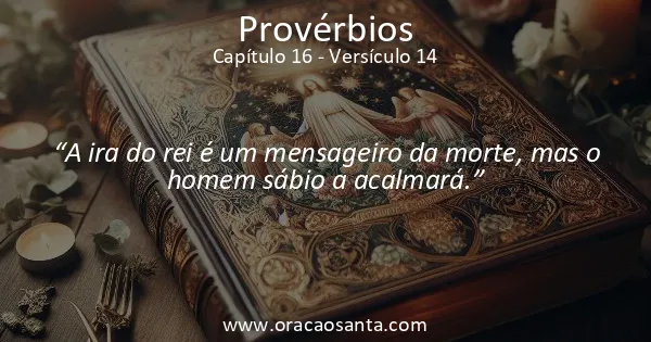 Provérbios 16:14