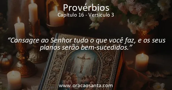 Provérbios 16:3
