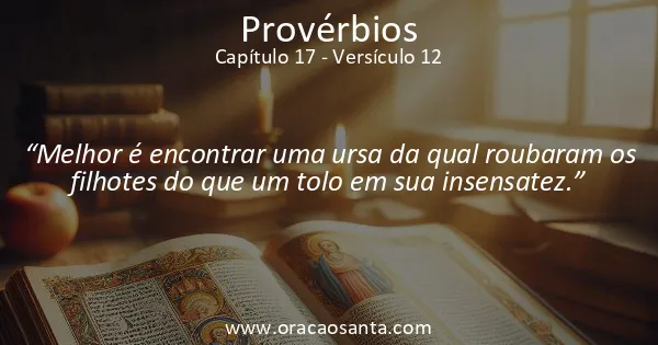 Provérbios 17:12