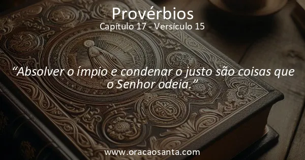 Provérbios 17:15