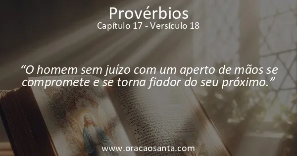 Provérbios 17:18