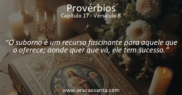 Provérbios 17:8