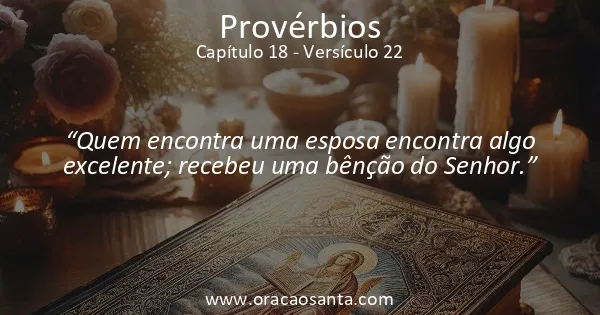 Provérbios 18:22
