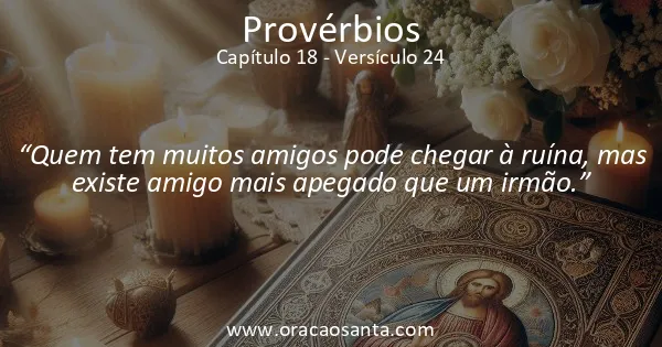 Provérbios 18:24