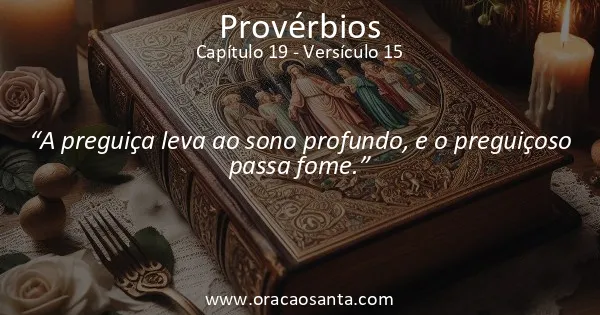 Provérbios 19:15
