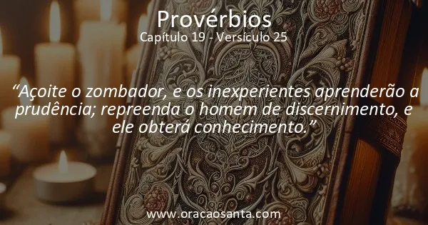 Provérbios 19:25