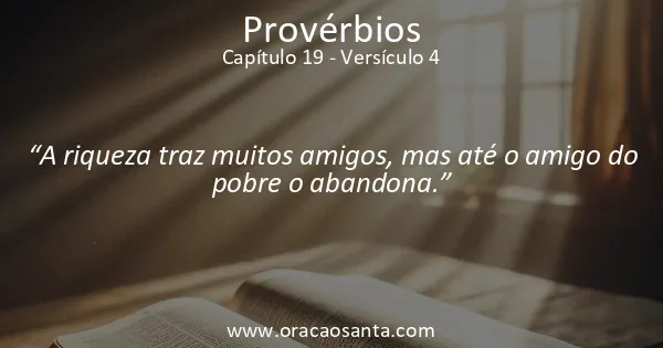 Provérbios 19:4
