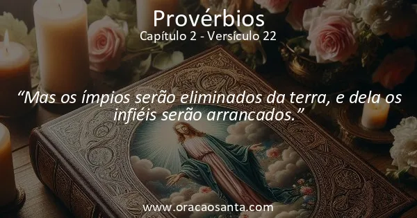Provérbios 2:22