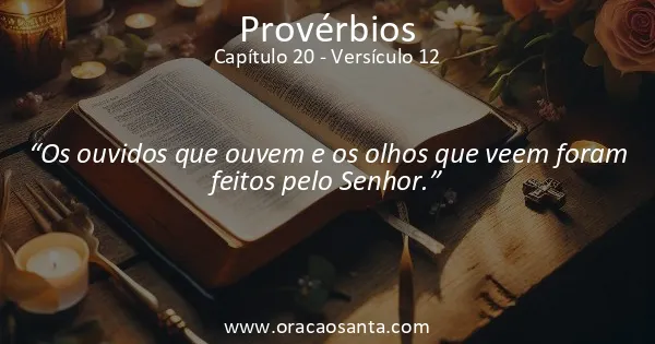 Provérbios 20:12