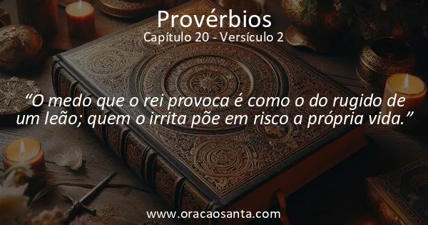 Provérbios 20:2