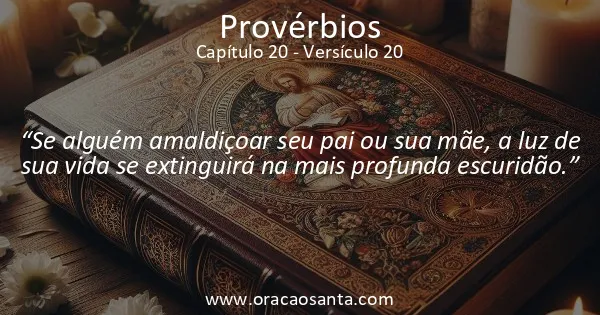 Provérbios 20:20